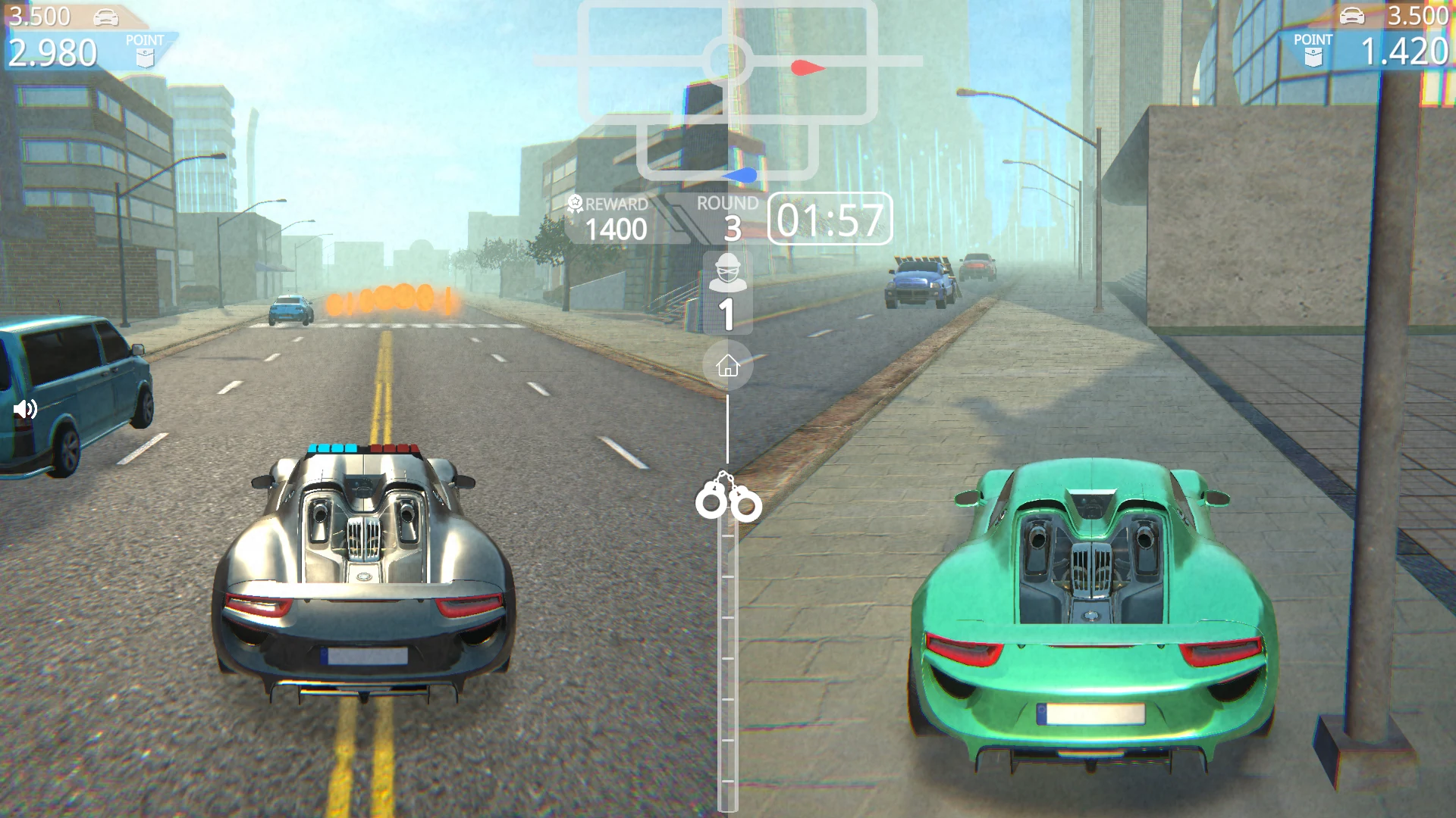 Police vs Thief : 1&2 Players screenshot